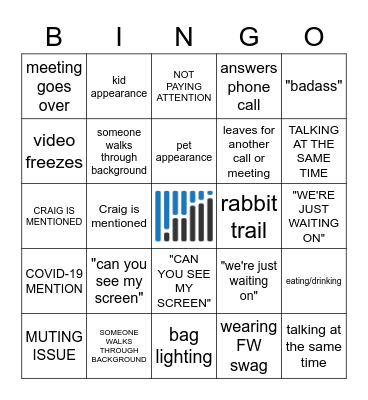 FW BINGO Card