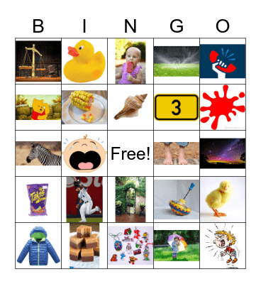 2nd Grade Phonics OG Picture Review L120/125 Bingo Card