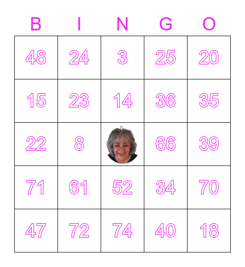 Happy Birthday Gia! Bingo Card