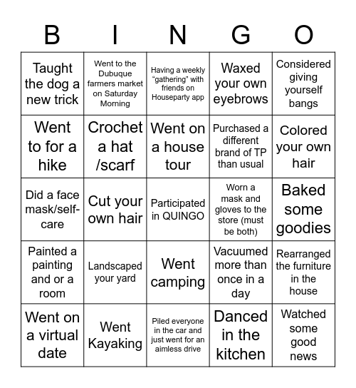 Bingo C Bingo Card