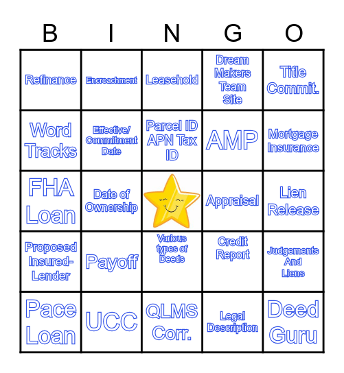 Let's Have A Little Fun Reviewing Bingo Card