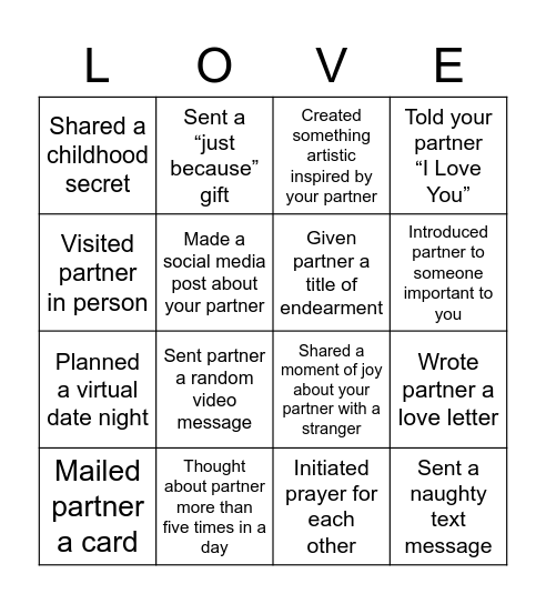 S.O.S. (Solomon Or Shonda) in Bingo Card