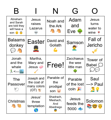 MOSAIC bingo!! Bingo Card