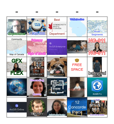 Community Maps Bingo! Bingo Card