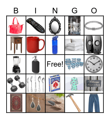 Deliveries Bingo Card