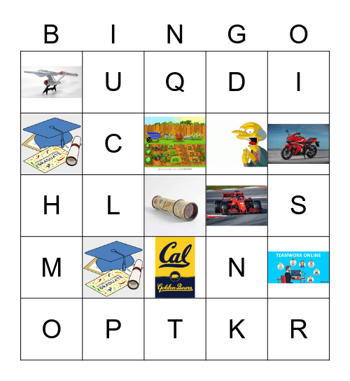 Alma & Ryan Congratulations & Thank You! Bingo Card