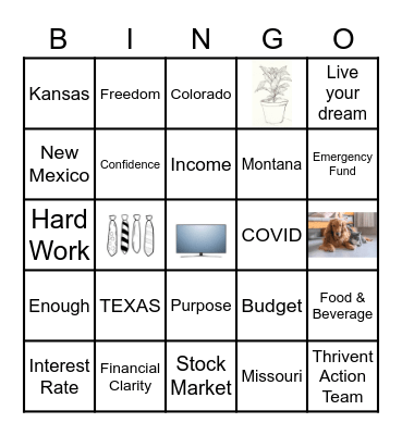 RETIRE FEARLESSLY Bingo Card