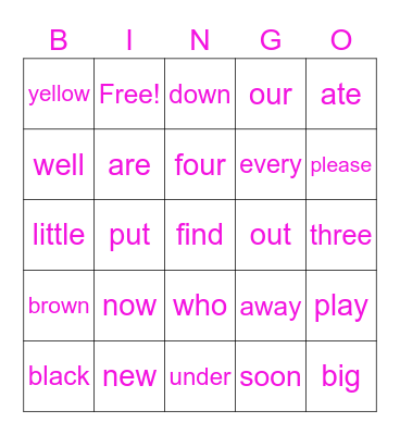 Macqlit Bingo Card