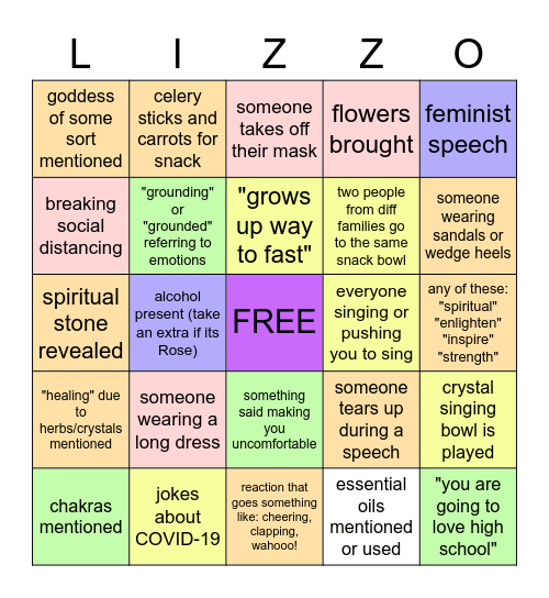 SSFATTTCMSB Bingo Card