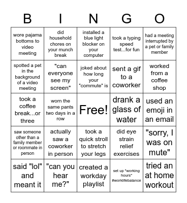 QUARANBINGO Card