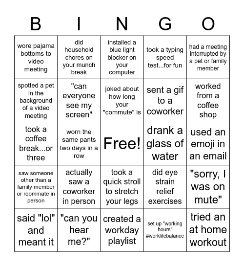 QUARANBINGO Card