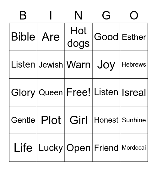 Una kids Bingo May 24 2020 Bingo Card