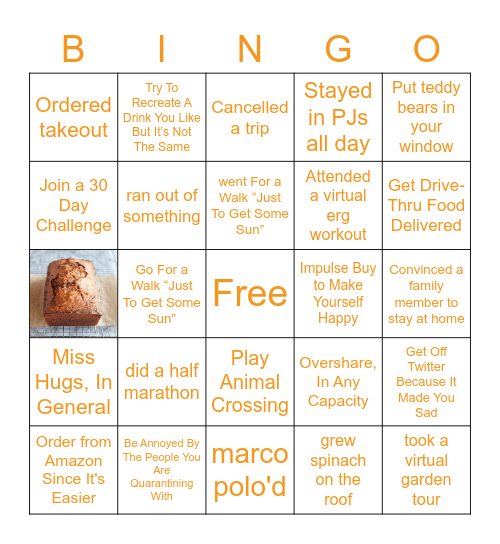 Northsiders and Then Some Bingo Card