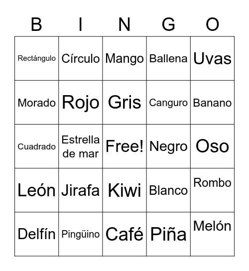 Oxford 2020 Bingo Card