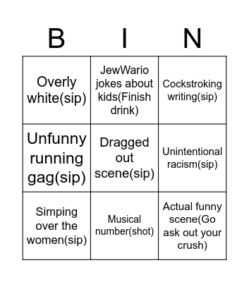 To Boldy Flee Bingo! Bingo Card