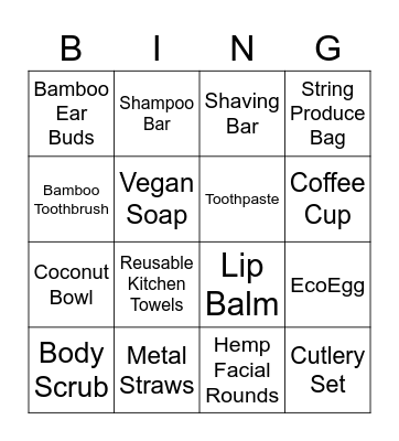 Zephyr Lockdown Bingo Card