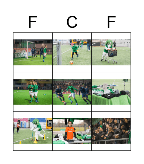 FCF test Bingo Card