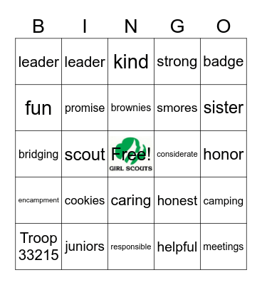 End of Year Bingo Card