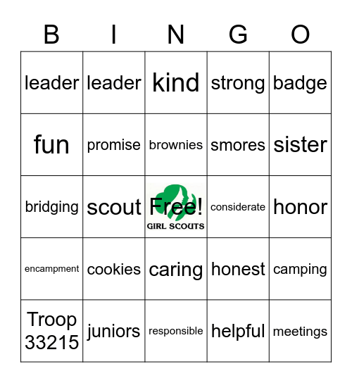 End of Year Bingo Card