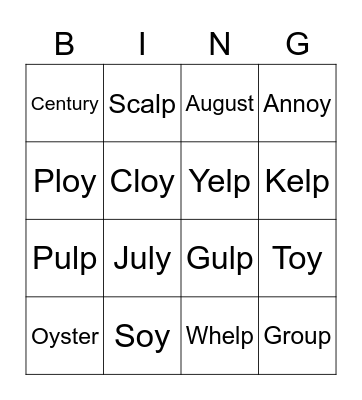 Zaid Bingo Wk 5 2 Bingo Card