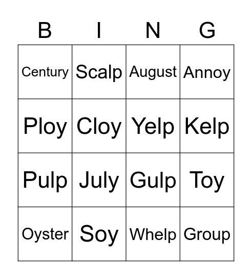 Zaid Bingo Wk 5 2 Bingo Card