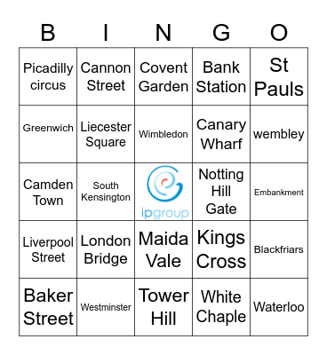 IP BINGO Card