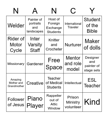 Happy Birthday! Bingo Card