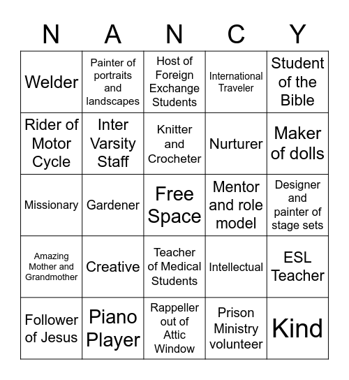 Happy Birthday! Bingo Card