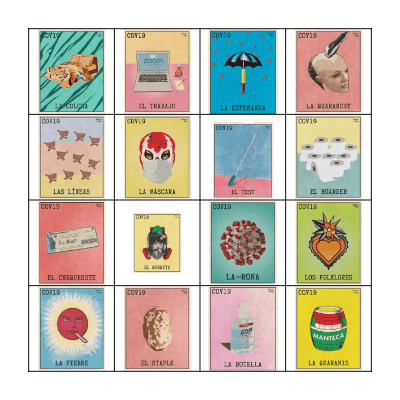 Quarantine Bingo Card