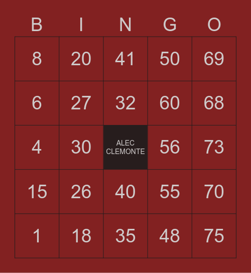 PANALUNIN NYO AKO Bingo Card