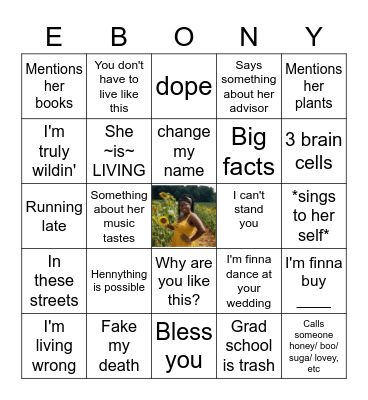 Dr. Lambert's Bingo Card