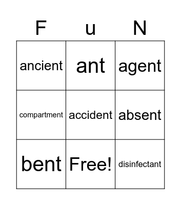 Summer Week 2 Bingo Card