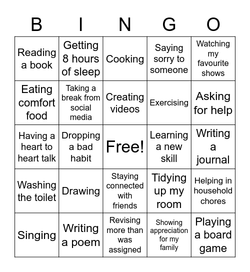 How I spent my HBL and Holiday Bingo Card