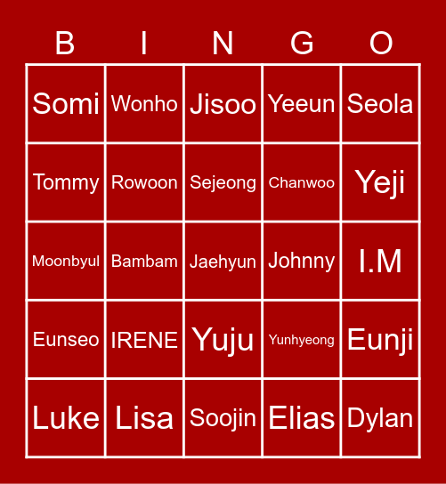 🍁 Mappy Bingo 🍁 Bingo Card