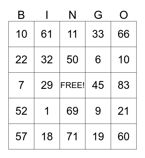 October BINGO w/ At Home Healthcare. Check your cards each week and if you have a BINGO, call Vera @ 903.930.4777 Bingo Card