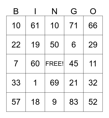 October BINGO w/ At Home Healthcare. Check your cards each week and if you have a BINGO, call Vera @ 903.930.4777 Bingo Card