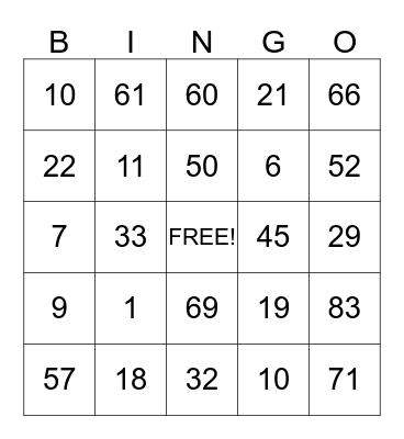 October BINGO w/ At Home Healthcare. Check your cards each week and if you have a BINGO, call Vera @ 903.930.4777 Bingo Card