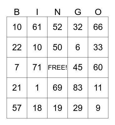 October BINGO w/ At Home Healthcare. Check your cards each week and if you have a BINGO, call Vera @ 903.930.4777 Bingo Card