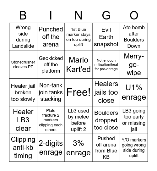 e4s reprog Bingo Card