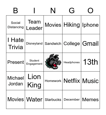 Schools out for Summer Bingo Card