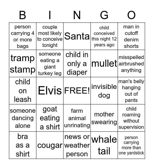 RP Tulsa State Fair Bingo 2014 Bingo Card