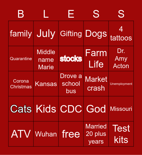 Match my rose Bingo Card