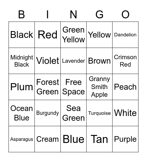 Sarayu Birthday Party Bingo Card