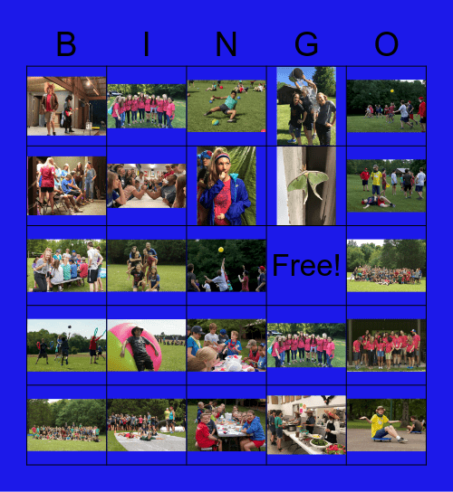 Surge 2020 Test Bingo Card