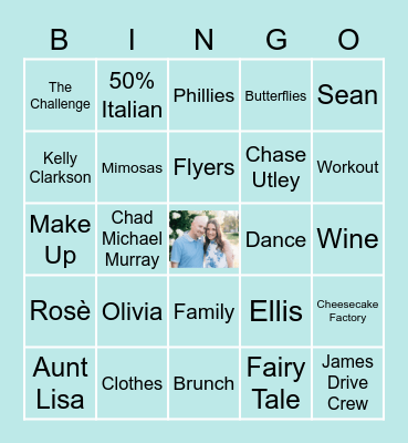 Lisa Bingo! Bingo Card