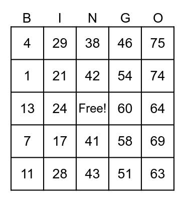 BIJON NA!! Bingo Card