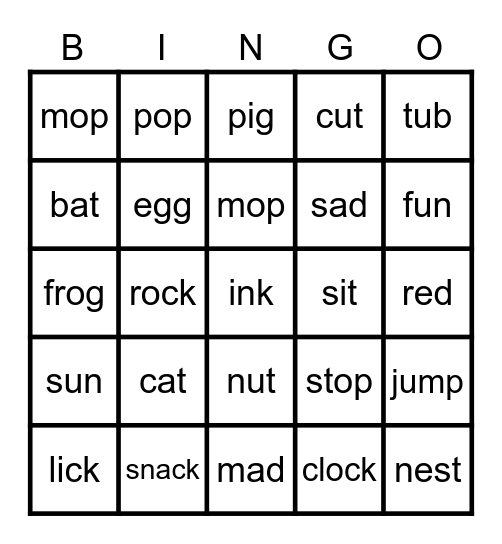 BINGO GAME FOR DYLAN & ELENA Bingo Card