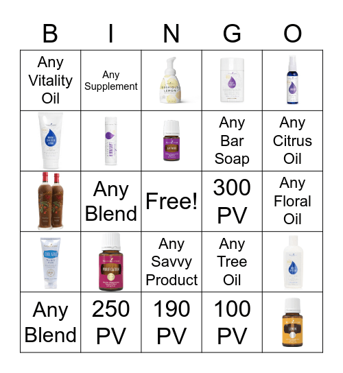 JUNE ORDER SUGGESTION Bingo Card