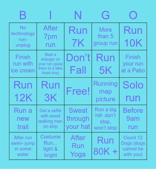 June Bingo Card