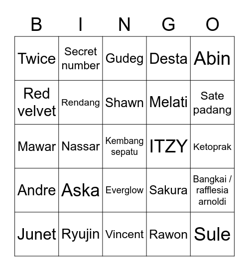 MOMOGI JLEG Bingo Card
